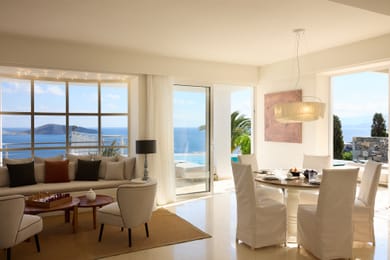 Three Bedroom Mediterranean Pool Villa | Sea View