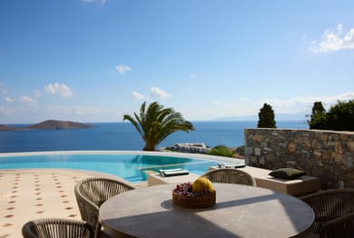 Three Bedroom Mediterranean Pool Villa | Sea View
