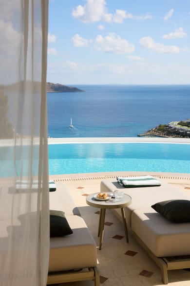 Three Bedroom Mediterranean Pool Villa | Sea View