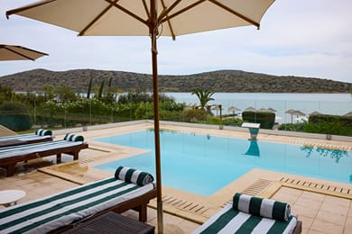 Elounda Seafront Villa | private pool & Sea View