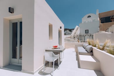 Classic Suite with Sea and Village View