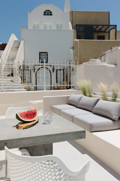 Classic Suite with Sea and Village View