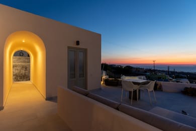 Classic Suite with Sea and Village View