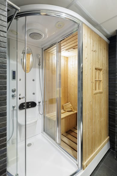 Executive Spa Sea View Ground Floor Suite with Sauna