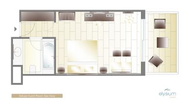 Deluxe Guestroom Sea View