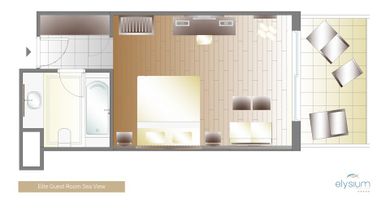 Elite Club Guestroom Sea View