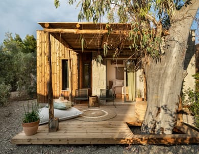 Large Cabana with Garden