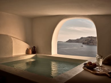 Superior Honeymoon Plunge Pool Suite with Sunset View