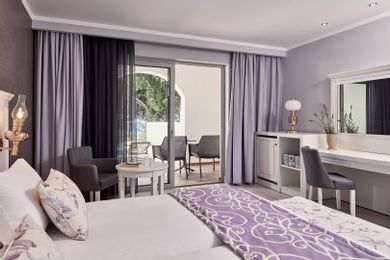 Country Style Sea View Room with Private Pool