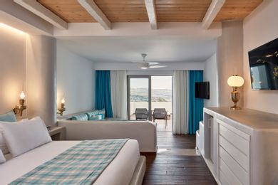 Summer Sea View Room with Private Pool