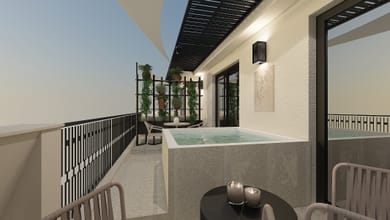 Maison Suite with Balcony & Hot tub