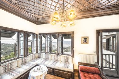 Panoramic Sea View Suite With Fireplace & Balcony - Eno