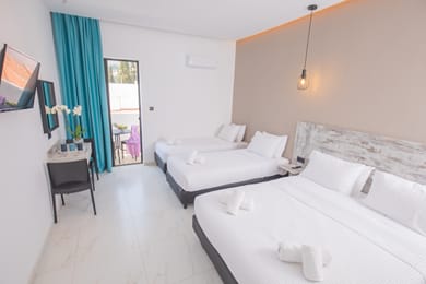 Quadruple Room with Balcony