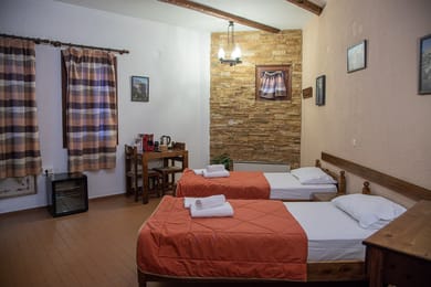 Double Room Electric Fireplace