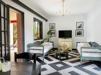 Family Suite at Yucca's Residence Veranda Sharing Pool