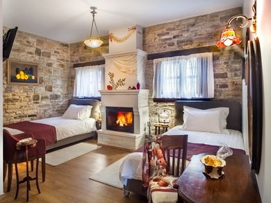 Deluxe Twin Room with Fireplace
