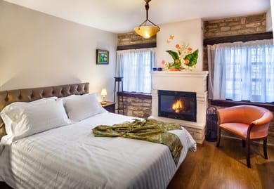 Deluxe Double Room with Fireplace