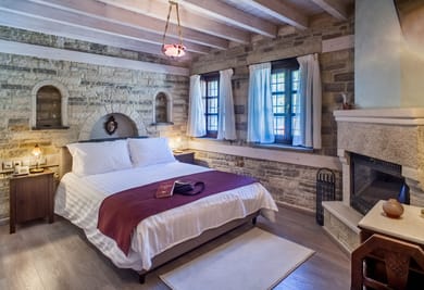 Deluxe Double Room with Fireplace