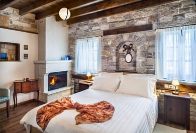 Deluxe Double Room with Fireplace