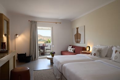 Authentic Milos Sea View Triple Room