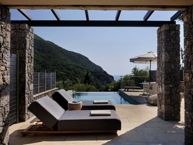 Deluxe Double Room Sea View with Private Pool