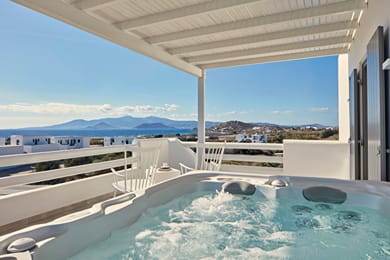 Sea View Suite with Outdoor Hot Tub