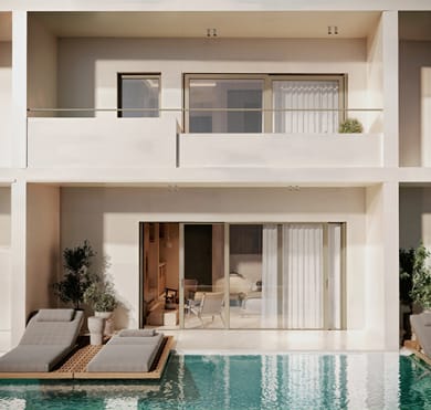 Elea Suite | Sharing Pool & Pool View