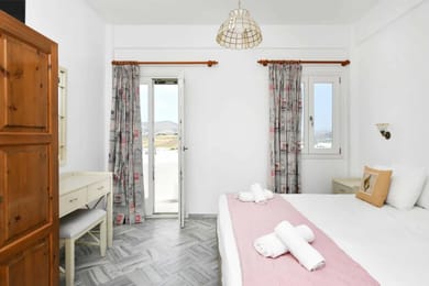 Double Studio with Side Sea View