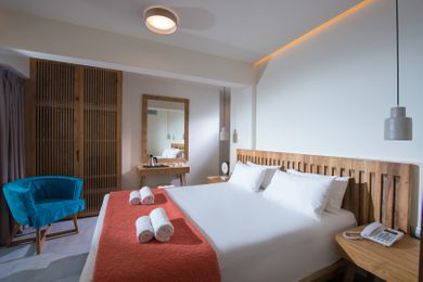 Classic Double Room | Partial Sea View | Central - Annex Building