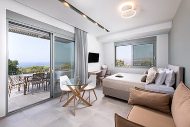 Premier Suite | Pool & Village View [34m²] | Avgi