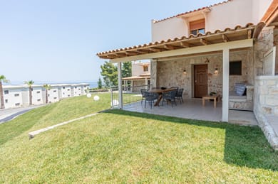 Athos Villa with Sea View