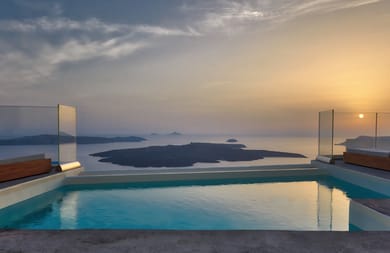 Villa Anastasia with Stunning Caldera Views