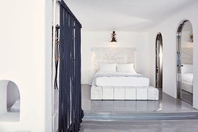 Deluxe Double Room with Caldera View