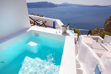 Deluxe Villa with outdoor Jetted Tub & Sea View - Villa Paride