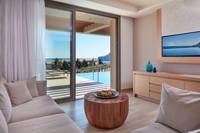 One Bedroom Suite with Private Pool Side Sea view (Residences Area | Red Carpet Services)