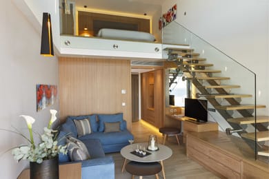 Deluxe Duplex Suite Swim Up Sea View (Residences Area | Red Carpet Services)