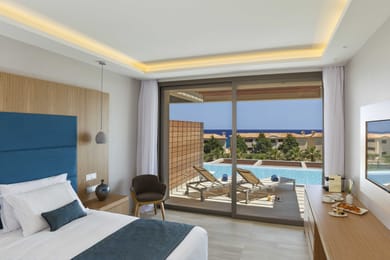Deluxe Double Room Swim Up Side Sea View (Residences Area | Red Carpet Services)