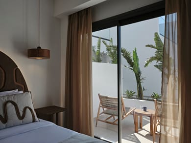 Double Room With Side Pool View And Balcony