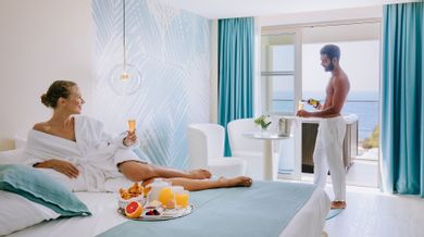 Junior Suite with Sea View and Private Outdoor Hot Tub