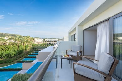 Premium Double Room with Spa Bath and Garden View - 30m²