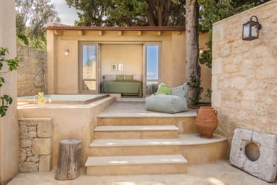 Classic Double Terrace with Seaview - Mini Pool (Aquarius)