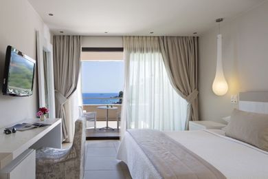 Deluxe Double with Private Pool Sea View