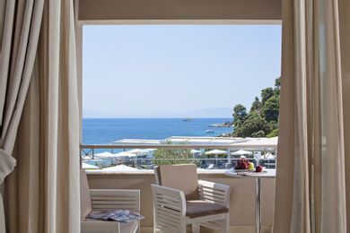 Deluxe Double with Private Pool Sea View