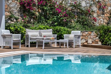 Deluxe Double with Private Pool Sea View
