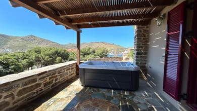 Superior Twin Room with Side Sea View & Hot Tub