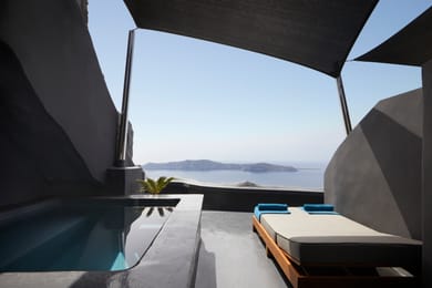 Hideaway Suite Sunset View with Heated Plunge Pool
