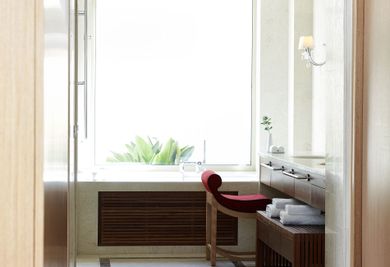 2 Bedroom Spa Suite Sea View with Private Heated pool and 2 Beach Cabanas