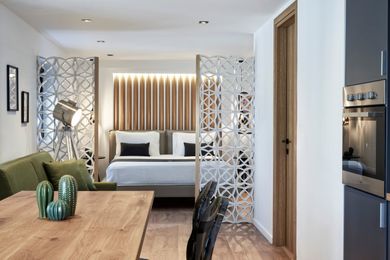 Designer's Suite with Lykavitos view