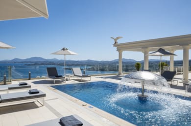 Villa Monte Leone with Pool Hot Tub Spa Room & Stunning Seaview
