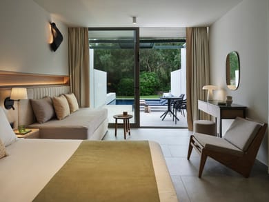 Double Garden View with Private Pool - Bungalow